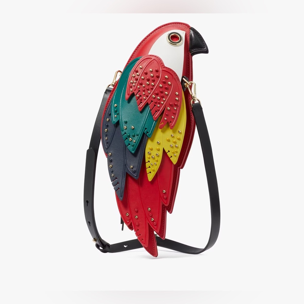 NIP Kate Spade Rio Parrot Crossbody Novelty Bag - Picture 2 of 7